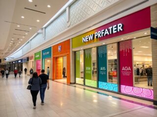 Rebranding and shop windows: how a display can tell the story of a new beginning